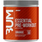 Raw Nutrition Bum, Essential Pre-Workout, Orange, 14.07 oz (399 g)