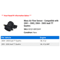 thumbnail image 2 of Mass Air Flow Sensor - Compatible with 2001 - 2002, 2004 - 2005 Audi TT Quattro, 2 of 2