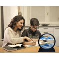 thumbnail image 5 of SHAR Dynamic 3D Rotating Sand Pictures - Round Glass Frame, Moving Sand Art, Yellow Sand Hourglass Decoration (7 Inches), 5 of 5