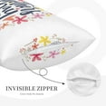 thumbnail image 5 of Bixox Mother's Day Printed Pillow Protector,Super Soft Ideal for Home,Guests,Rentals - 14"x20", 5 of 8