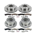 thumbnail image 3 of Power Stop Front and Rear Stock Replacement Brake Pad and Rotor Kit KOE5338, 3 of 8