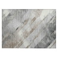 thumbnail image 2 of Addison Rugs Chantille Indoor/Outdoor Transitional Stripes Taupe Washable Rectangle Rug, 1'8" x 2'6", 2 of 6