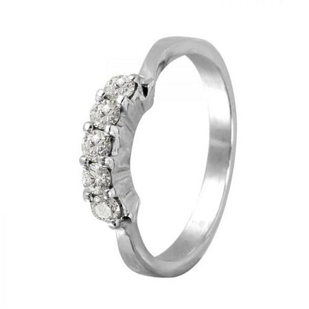 Foreli 0.3CTW Diamond 950 Platinum Ring