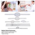 thumbnail image 3 of Spinal Goniometer,  Angle Ruler Transparent Strong Easy Reading Multifunctional  For Student For Home, 3 of 8