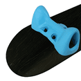 thumbnail image 2 of Softrucks Skateboard Indoor Practice Complete 7.75" Blue Trucks, Stained Black, 2 of 5