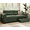 Green, variant on CHIC HOUSE 89" Oversized Loveseat Sofa with 2 Storage Drawer, USB Charging, Corduroy Deep Seat Large 2-Seater Couch with 35" Extra-Wide Seats for Small Spaces, Apartment, Bedroom, Grey