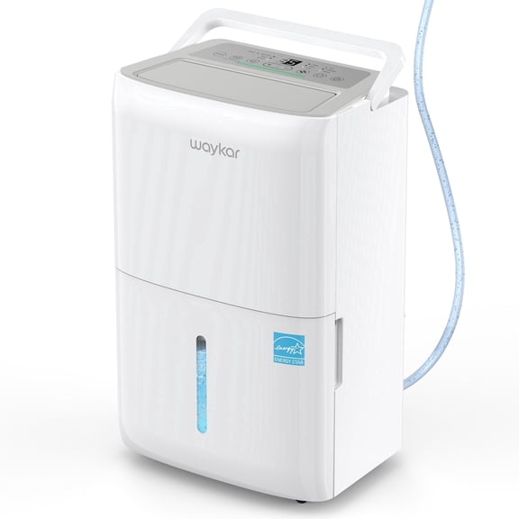 Waykar 150 Pint Commercial Dehumidifier with Pump, Energy Star, 7000 Sq. Ft.