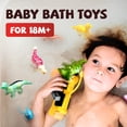 thumbnail image 3 of Bath Toys Hely Cancy No Hole Baby Dinosaur 12 unidades para niños pequeños, 3 of 8