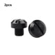 thumbnail image 4 of Riwesomey 2 piezas Universal CNC proceso espejo retrovisor tapones para orificios tornillos derecho izquierdo pernos impermeables cubiertas tapas adaptador Vehículos, repuestos y accesorios Mis Negro Riwesomey VI015852-02, 4 of 6