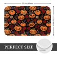 thumbnail image 2 of Halloween Non Slip Door Mat, pumpkin halloween flower Halloween Decor Absorbent Bath Tub Mats, Bathroom Rugs Welcome Mat, Bath Mat for Halloween Decor Home, Kitchen 16x24in, 2 of 6