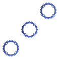 thumbnail image 1 of Juego de bielas Soidarity CBP110571 Disco de dientes piñón ancho 104BCD pernos piezas de repuesto para ciclismo, 1 of 6