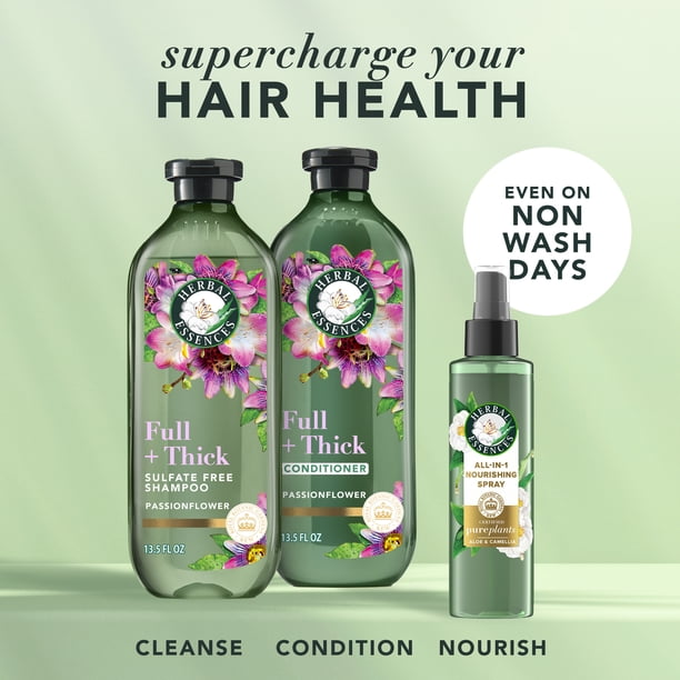 Herbal Essences Full + Thick Passionflower Sulfate Free Shampoo