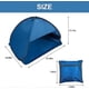 thumbnail image 2 of Portable Sun Shade, Mini Pop Up Canopy with Fully Automatic Tent and Breathable Fabric for Beach Sun Shelter, Blue, 2 of 5