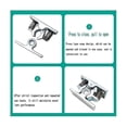 thumbnail image 5 of 1pcs Spring Loaded Door Easy Lock Stop Catch Release Clamp Double Roller Catch (mp-3) Banmo, 5 of 5