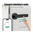 thumbnail image 4 of Smart BLE Fingerprint Door Lock Digital Electronic with Password/Key/APP Unlock, 4 of 7