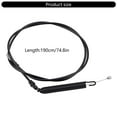 thumbnail image 5 of Gas Push Lawn Mower Engagement Cable For 30Inch 21199 21200 20976, 5 of 7