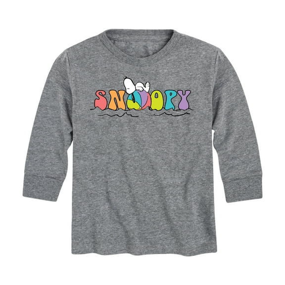 Peanuts - Snoopy Beachball - Toddler And Youth Long Sleeve Graphic T-Shirt