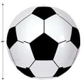 thumbnail image 2 of Beistle Giant Inflatable Soccer Ball Party Decorations for Sports Theme Birthday Celebration, 28", Black/White, 2 of 3