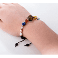 thumbnail image 2 of Pulsera Brazalete Ajustable Planetas Sistema Solar Universo Diámetro 5 cm Largo 21 cm Xtellar multicolor, 2 of 3