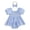 Blue, variant on Toddler Girl Back to School Clothes Preschool Romper Dress/Tutu Dresses Lace Sister Matching Outfit(Yellow,0-3 Months)