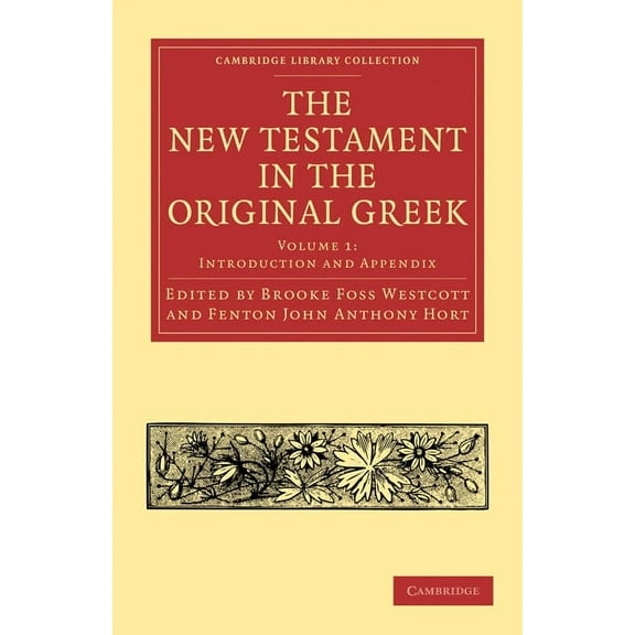 The New Testament in the Original Greek, (Paperback)