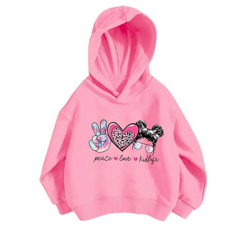 

Kids Girls Sports Shirt Boy Girl Casual Print Personality Hoodie Pullover Hooded Sweatshirt with No Pocket Suitable for Teen Kids Sweatshirt Toddler Hoodies for Girls Boy Sweatshirts Teen Girl Hoodies