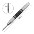 thumbnail image 3 of Punzón central automático resistente con acero endurecido - Herramienta manual de metal universal de primera calidad para maquinistas y carpinteros con resorte, 3 of 4