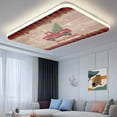 thumbnail image 3 of Ceiling Light Cover for Classroom, Merry Christmas Magnetic Fluorescent Light Covers Filter for School,Office, 2X4&nbsp; FT, Pack of 3, Red Farm Truck with Christmas Tree, 3 of 8