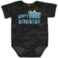 thumbnail image 3 of Inktastic Happy Hanukkah with candles Boys or Girls Baby Bodysuit, 3 of 5