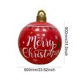 thumbnail image 3 of Bolas de juguete navideñas de 60cm con bomba, decoraciones inflables para patio navideño, 3 of 6