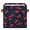 Multicolor 1, variant on CURLYOOT Black Sweet Cherry 11 x 11 Inch Cube Storage Bin, Decorative Storage Cube Foldable Basket with Leather Handle, Fabric Bin for Closet Shelves Home Organizer