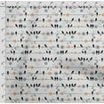 thumbnail image 4 of Soimoi Bird Print, Silk Fabric Decor Sewing Fabric By The Yard- 42 Inch WideDecorative Fabric For Shirts, Suits, Ties-White, 4 of 5