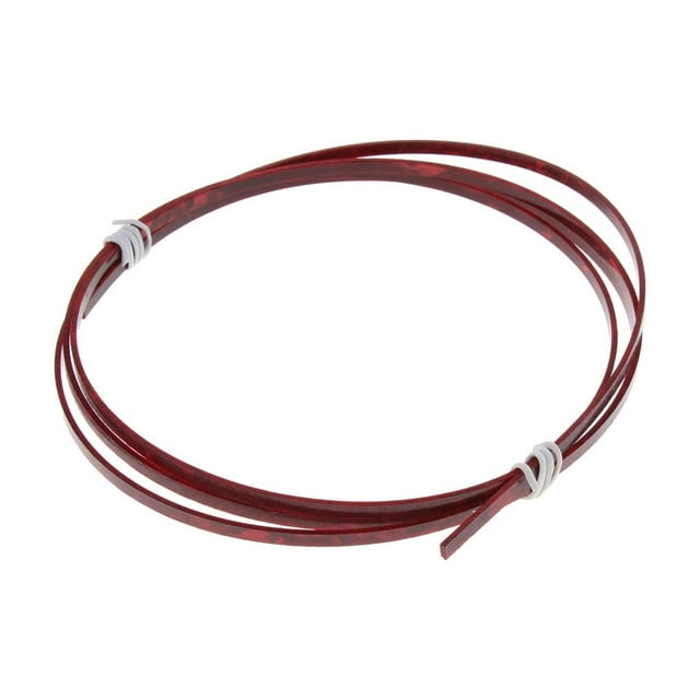 Encuadernación de guitarra Yuyangstore Tira de sujeción de celuloide de 4mm