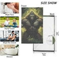 thumbnail image 5 of Coolnut Painting Strong Ape Bath Towels Set 16×28 inches, Cotton Face Towel Water Absorbent Lightweight Quickdry Hand Towels for Bathroom Ktichen Travel Gym, 5 of 6