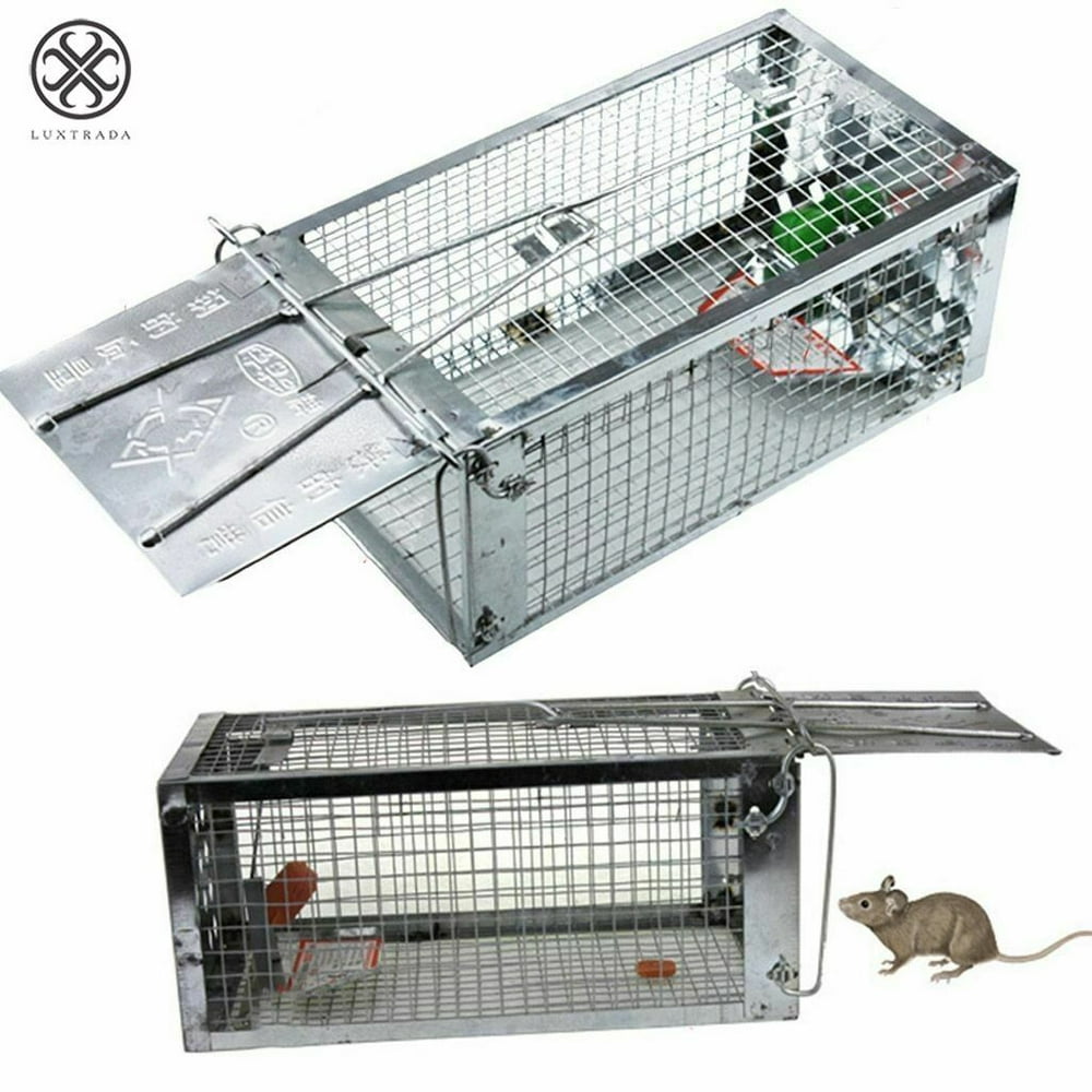 Luxtrada Small Animal Humane Live Cage Rat Mouse Mice Chipmunk Small ...