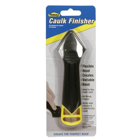Homax Caulk Finisher Tool, Plastic, Black