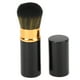 thumbnail image 1 of Brocha de maquillaje retráctil para viaje, portátil, de pelo suave, para polvos sueltos, herramienta cosmética para maquilladores, color negro, 1 of 14