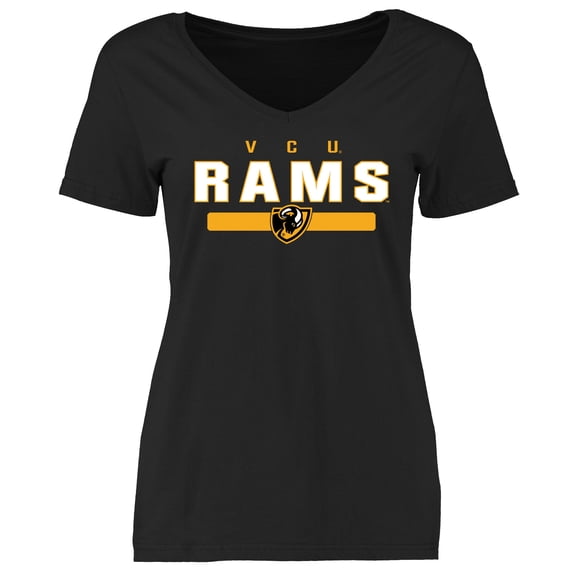 Women's Black VCU Rams Team Strong T-Shirt