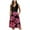 Hot Pink, variant on vigerkar Women Summer Dresses 2025 Beach Vacation Tank Dress Casual Loose Swing Button Down Sleeveless Midi Sundress with Pockets White, M