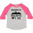 thumbnail image 3 of Inktastic Dallas Texas Someone Loves Me Boys or Girls Toddler T-Shirt, 3 of 5