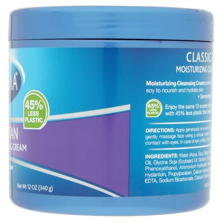 Noxzema Classic Clean Cream Moisturizing Cleansing 12 oz