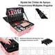 thumbnail image 5 of XL Grande Estuche de Maquillaje de Viaje Bolsa de Cosméticos - Con Espejo, 41x30x13cm Profesional Organizador de Maquillaje Impermeable con Divisor Ajustable, Bolsa de Almacenamiento, 5 of 8