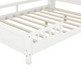 thumbnail image 6 of Historyli Go5H Platform Bed With Storage Shelves LED Light Headboard Guardrail Platform Bed Frame Support No Box Spring Needed, 6 of 9