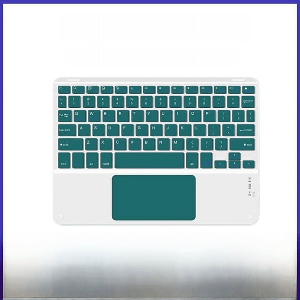 Teclado táctil Bluetooth para teléfono móvil, tableta, control de succión magnética, teclado táctil, ratón, kit de carga inalámbrico