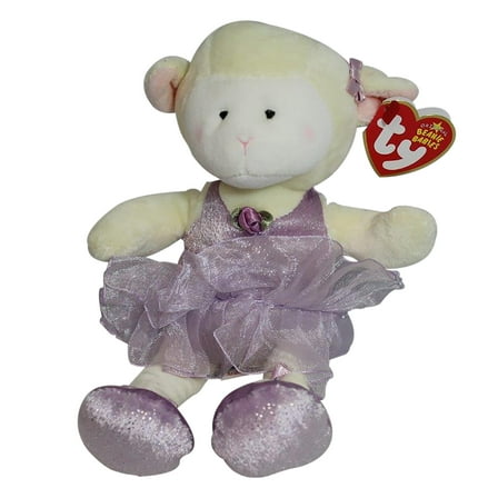 Ty Beanie Babies Arabesque the Ballerina Lamb Plush