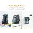 thumbnail image 3 of Bostitch Multi-Mount Manual Pencil Sharpener, Black, 3 of 3