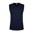 thumbnail image 2 of C2 Sport T-Shirt Sans Manches Col en V pour Femmes, TP, Marine, 2 of 3