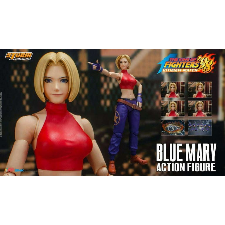 Storm Collectibles The King of Fighters '98 Blue Mary 1/12 Scale