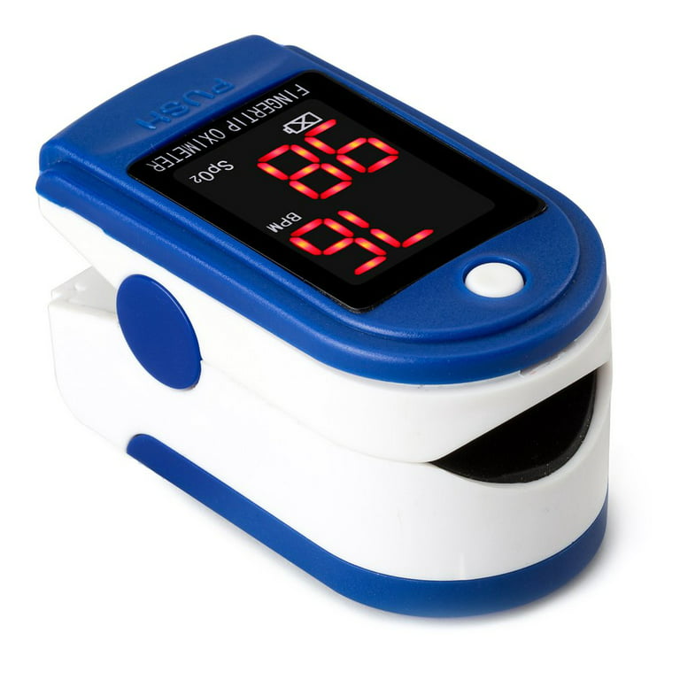 Pulse Finger Oximeter Rechargeable USB Blood Oxygen Level Accurate Oximetro  and Digital Thermometers for Baby Adults Non-contact - AliExpress