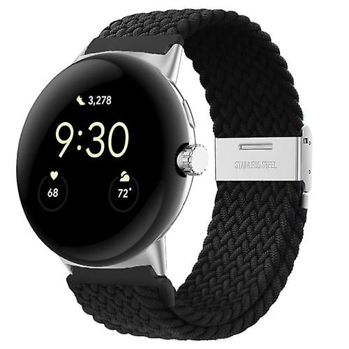 For Google Pixel Watch Metal Buckle Nylon Watch Band